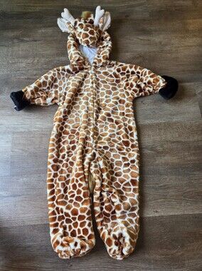 Vintage 1999 Battat The Enchantment Collection Velvet Giraffe Halloween Costume